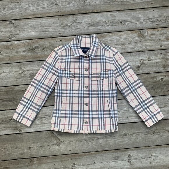 Vintage Burberry London Novacheck Bomber Jacket Size 6 - Picture 2 of 16